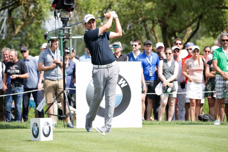 BMW International Open 2017 Runde 3 - Richard Bland am Abschlag (Foto: BMW AG)