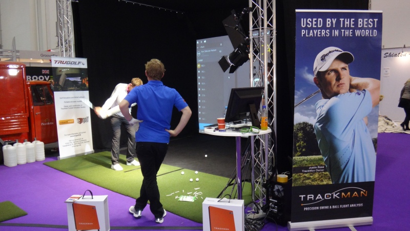 Hanse Golf 2016 Trackman Stand