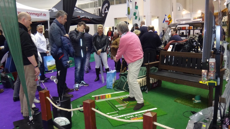 Hanse Golf 2016 Trainingsmatte Stand
