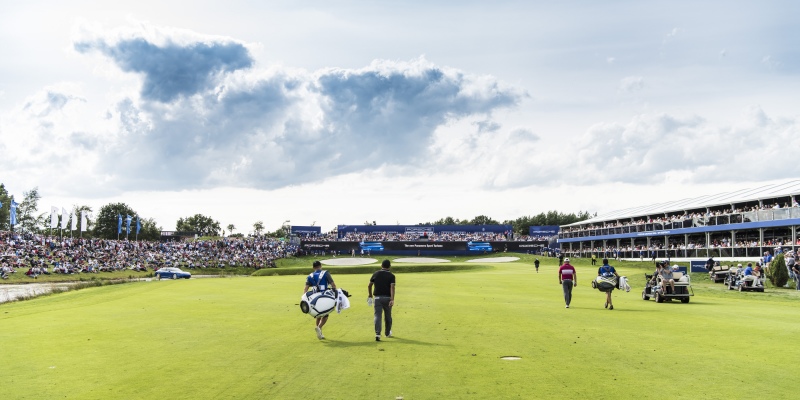 Porsche European Open 2017, Stechen Jordan Smith gegen Alexander Lévy (Foto: Porsche AG)