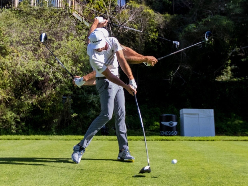 TaylorMade M1 Driver 2017 Dustin Johnson Abschlag
