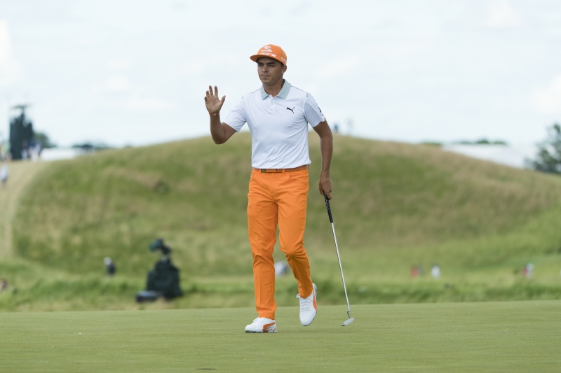 US Open 2017 Erin Hills Rickie Fowler Finalrunde auf dem Grün