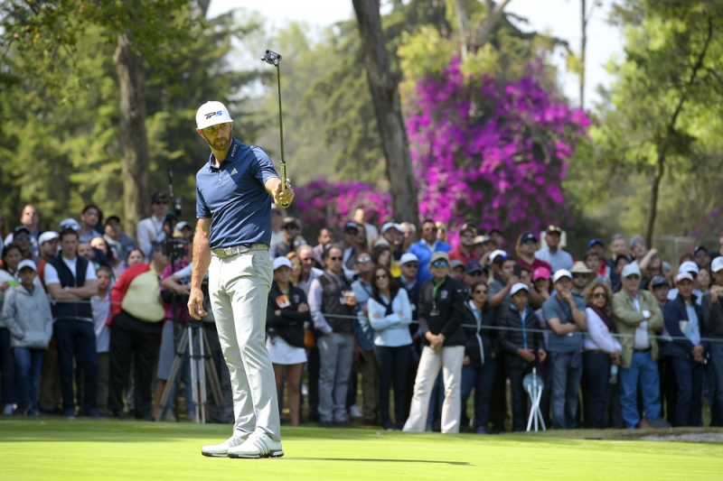 Mexico Championship Dustin Johnson beim Putten